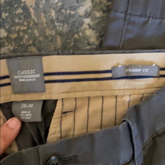 🌈Gap gray Khakis straight fit - Picture 2 of 2